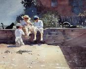 Boys and Kitten - 温斯洛·荷默